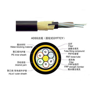 Cable <span class=keywords><strong>de</strong></span> Comunicación para Exteriores FCJ OPTO TECH Mini <span class=keywords><strong>de</strong></span> 120 m <span class=keywords><strong>de</strong></span> Longitud Útil, ASU/ADSS, Autoportante, con Conductor <span class=keywords><strong>de</strong></span> Cobre, Monomodo, Ethernet <span class=keywords><strong>UTP</strong></span>, FRP - Product Image 4