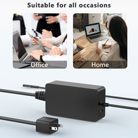 Chargeur d'ordinateur portable 65W 15V 4A, nouvelle alimentation pour Microsoft Surface Book 1 2 3 4 Pro 8 7 6 5 4 3