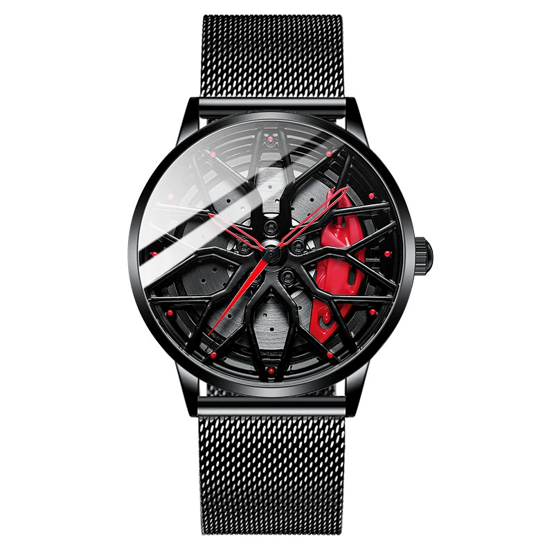 Red Mesh Strap No Rotate