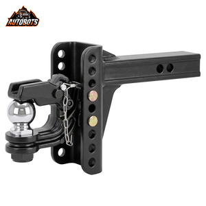 Support de remorque robuste réglable pour <span class=keywords><strong>attelage</strong></span> à boule et à pointe, avec tige de 2 pouces et <span class=keywords><strong>d</strong></span>éport de 6 pouces, anti-tintinement - Product Image 1