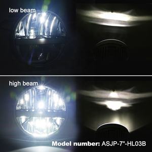 Faro Rotondo ASEND da 7 Pollici con Luce di Svolta <span class=keywords><strong>Bianca</strong></span> Ambra per <span class=keywords><strong>Porsche</strong></span> 928 S4 1987 e Accessori Land Rover Defender - Product Image 6