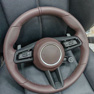 Volante de Cuero Marrón Oscuro para <span class=keywords><strong>Porsche</strong></span> <span class=keywords><strong>Boxster</strong></span> 981 <span class=keywords><strong>S</strong></span> GTS Spyder <span class=keywords><strong>Black</strong></span> <span class=keywords><strong>Edition</strong></span> 2012 a 2016 - Product Image 5