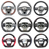 Volante de Cuero Gr con Estricto Control de Calidad para Toyota Land Cruiser Hilux Fortuner Camry Supra Mk5 Corolla Gr86 Gt86 Lc300 Fj Cruiser