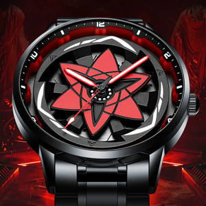 Reloj de pulsera SVJ de alta calidad para hombre, giratorio modificado, resistente al agua, motor, Cubo de embrague, motocicleta, <span class=keywords><strong>Alma</strong></span>, reloj de cuarzo 2073 - Product Image 2