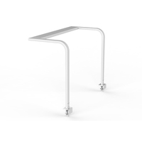 Lampe de bureau LED professionnelle 24W à spectre complet CRI 95, lampe de table noire haut de gamme avec minuteur Pomodoro et variation d'intensité lumineuse