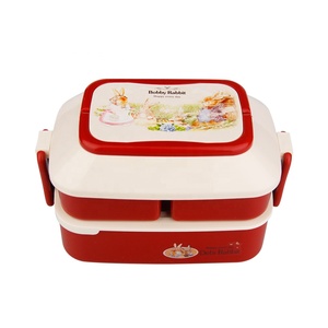 OEM ECO Friendly BPA FREE PP microwave safe bento plastic lunch box children bento box recycled plastic bento lunch box for kids