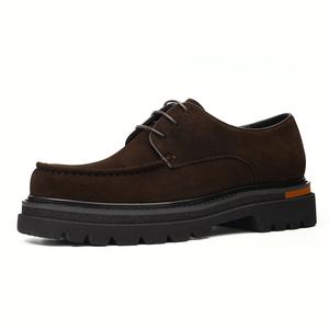 รองเท้าธุรกิจผู้ชายสั่งทำพิเศษรุ่นใหม่ รองเท้าหนังหรูหราแบบ Brogue Oxford รองเท้าเดรสผู้ชายระดับไฮเอนด์ - Product Image 6
