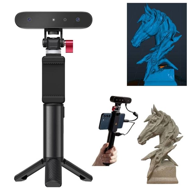 Creality CR-Scan Ferret Handheld 3D Scanner Dual Mode High Precision 30fps for 3D Printers