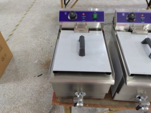Équipement de cuisine GRT-<span class=keywords><strong>E10L</strong></span> friteuse électrique commerciale de 10 litres avec robinet d'huile - Product Image 6