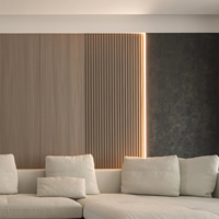Panneau mural moderne en fibre de charbon de bambou à motif bois naturel pour hall d'hôtel et réception, Chine, Catégorie transversale