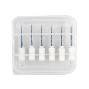 Màu xanh nhiệt kích hoạt tập tin quay nha khoa dụng cụ tay khoan tốc độ cao làm bằng titan có giá cạnh tranh để sử dụng tay - Product Image 5