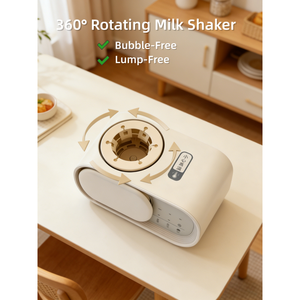 Chauffe-<span class=keywords><strong>biberon</strong></span> électrique 2-en-1 et mélangeur de lait avec construction en plastique pour l'alimentation des bébés de 0 à 12 <span class=keywords><strong>mois</strong></span> - Product Image 3