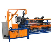 Machine à clôtures à mailles losangées haute vitesse avec commande PLC et moteur de 5,5 kW pour la construction