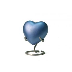 Best Selling High Quality Metallic Heart Shaped <b>Small</b> Keepsakes Cremation <b>Urn</b> <b>For</b> <b>Human</b> <b>Ashes</b>/Funeral Supplies - Product Image 5