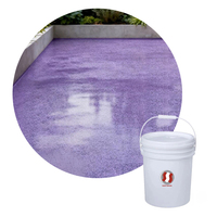 Nouveau revêtement de sol en époxy liquide de couleur sable auto-nivelant anti-poussière, revêtement de marbre liquide, sans joint, temps de séchage de 4 heures
