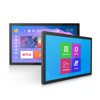 Moniteurs à écran tactile de 21,5 pouces, PC à écran tactile avec WIFI, Ethernet, support mural/support de bureau, utilisation pour kiosque/IOT/AI/SOP