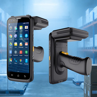 Lector RFID UHF de Largo Alcance OEM al Precio Más Bajo, PDA para Android, Lector de Tarjetas UHF BT Portátil, Escáner de Fábrica China Directo