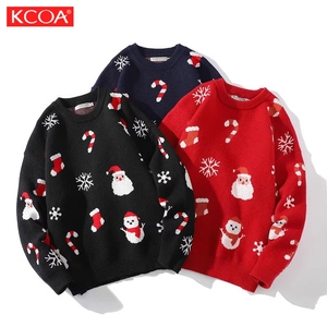 OEM y ODM fiesta de vacaciones de punto Sweaterwinter alta calidad personalizado feo Navidad suéteres - Product Image 1
