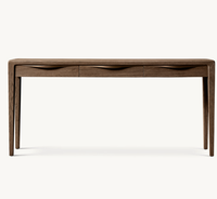 Table d'entrée en bois massif de couleur personnalisée de luxe pour salon Offre Spéciale