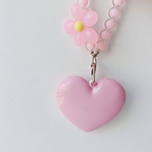 Heart Shaped Transparent Cosmetic Palette with Mirror Dual Color Blush Case Keychain Charm Plastic <b>Makeup</b> <b>Box</b> Unique Shape - Product Image 3
