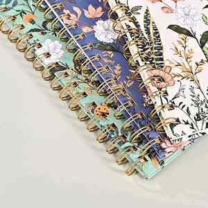 Customizable PVC Cover Sublimation Bulk Custom Inside Page A5 Spiral Notebooks 100 Sheets Subject Printing Binding Journal - Product Image 2