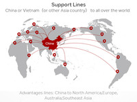 Agente de Carga Aérea de China a Brasil/Argentina |   Servicios Rápidos y Confiables, Tránsito de 5 a 10 Días, Almacenes en Shenzhen/Ningbo, Seguro Incluido