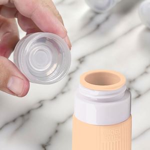 Modern Silicone Eco-Friendly Leak-proof 60/90ml Travel Containers Portable Extrudable Cosmetic Bottles UV Printed Promotional - Product Image 4
