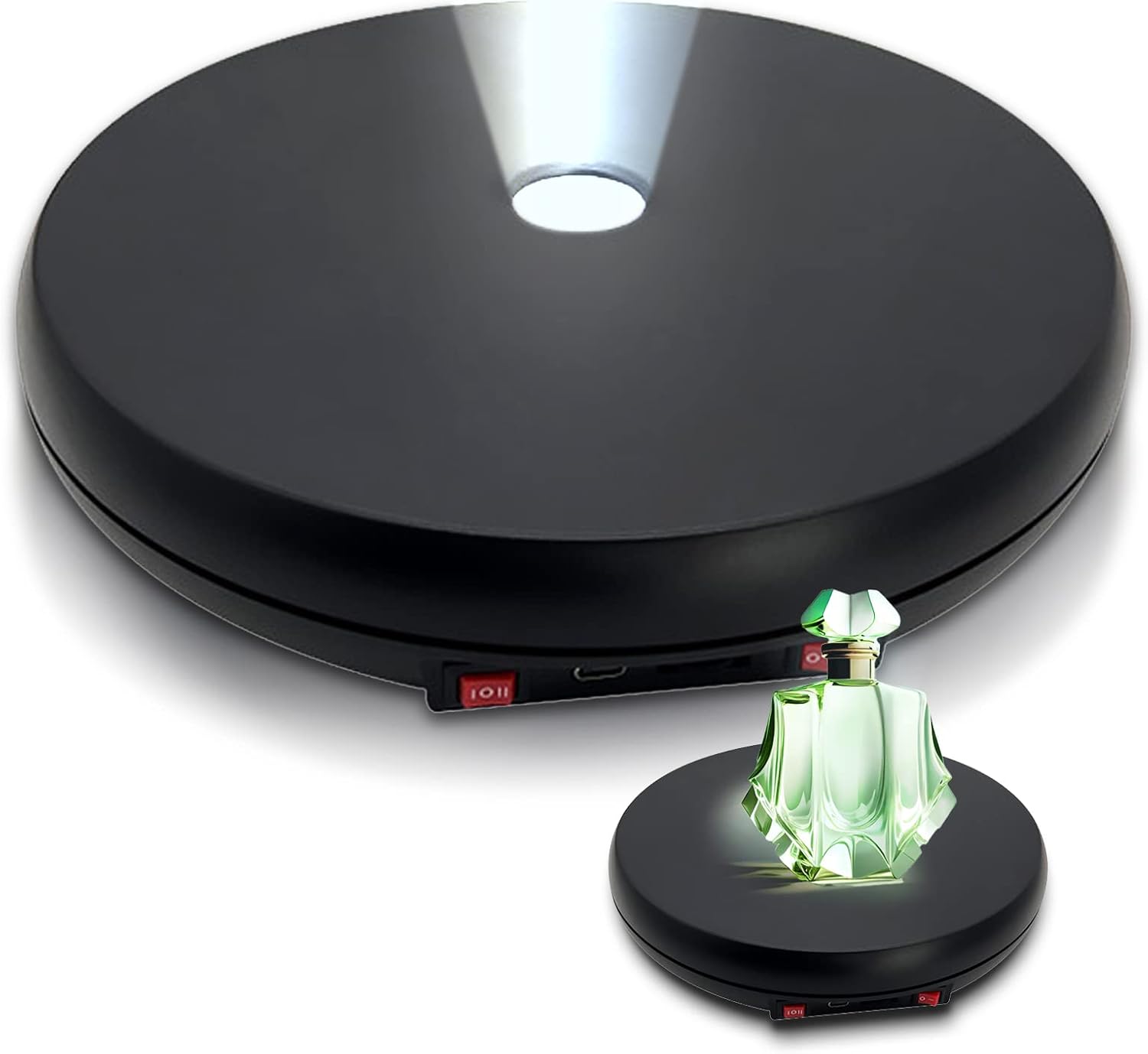 Gemotoriseerde Roterende Displaystandaard, 2 in 1 Automatische 360