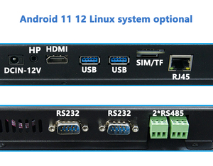 Wall Mountable Rockchip <b>10</b>.1 Inch 15.6 Inch 21.5inch Capacitive LCD Touch Screen All in One <b>Android</b> Industrial <b>Tablet</b> - Product Image 3