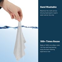 Grand chiffon de serviette de lunettes personnalisé pour lentille de lunettes de soleil, chiffon de nettoyage de lentille en microfibre de chamois avec impression