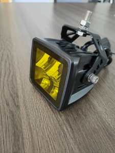 Nouveau projecteur <span class=keywords><strong>LED</strong></span> carré de 3 pouces de large, 40W, 2000LM, pour barre lumineuse sur camions, remorques, VTT, UTV, tout-terrain, clair - Product Image 5