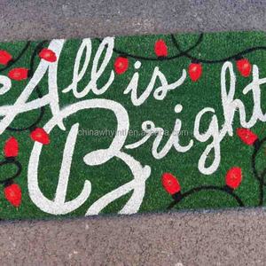 Alfombrillas de Fibra de Coco con Luces LED Musicales, Sensor de Sonido y Batería, para Navidad - Product Image 2