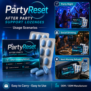 ยาเม็ดสมุนไพรเสริมอาหารหลังดื่มสูตรเฉพาะ OEM สำหรับงาน After Party แบรนด์ส่วนตัว สารสกัด DHM <span class=keywords><strong>NAC</strong></span> บำรุงร่างกายทุกวัน - Product Image 5