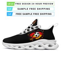 Chaussures de football en gros, impression à la demande, respirantes, OEM ODM, logo personnalisé FN003-26025035-6