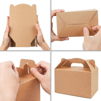 Alimenti all'ingrosso della fabbrica scatole regalo a timpano 6.2X3.5X3.5 pollici trattare le chicche favoriscono scatole di caramelle per feste di compleanno per bambini