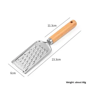 ที่ขูดมันฝรั่งแตงกวาขิงทำจากโลหะสแตนเลสอเนกประสงค์สำหรับแมวใช้ในครัวเรือน - Product Image 2