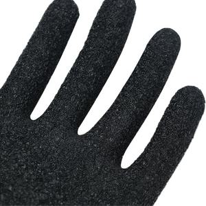 CITICITY 13 Gauge Polyester Lined Crinkle Latex Coated Safety Work Gloves Anti-static Tear-resistant Protective Gloves for Indus - Product Image 6