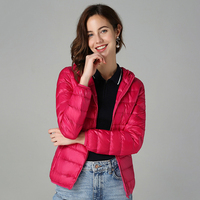 Nouvelle veste d'hiver légère en duvet pour femme, fournisseur chinois