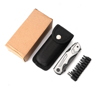 Dao đa năng gấp gọn chất lượng cao bằng nhôm, dùng ngoài trời, chiến thuật, cắm trại, sinh tồn, kèm cờ lê, tua vít và lưỡi dao - Product Image 6