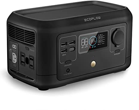 ECO Flow Portable Power Station RIVER Mini Backup Lithium Battery Fast Charging Solar Generator for Outdoor Camping