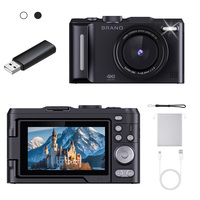 Caméscope numérique professionnel Jarvis DX9 4K avec zoom numérique, carte SD, appareil photo et caméra vidéo