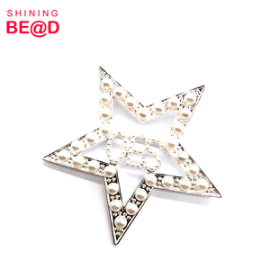 Ordine di moda personalizzato all'ingrosso della Sorority della stella orientale greco Masonic OES spilla con risvolto di perle per accessori di gioielli - Product Image 4