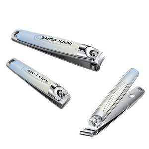 Wholesale Stainless Steel Manicure Tools Dead Skin <b>Scissors</b> and <b>Nail</b> Clippers with Sharp Tip Custom Logo Suit Set in Box - Product Image 6
