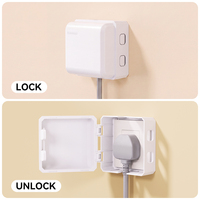 Cache-prise de sécurité pour bébé, type UK, boîte de protection pour prises électriques