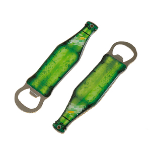 Décapsuleur de bière métal acier inoxydable alliage de zinc époxy émail sublimation logo personnalisé - Product Image 3