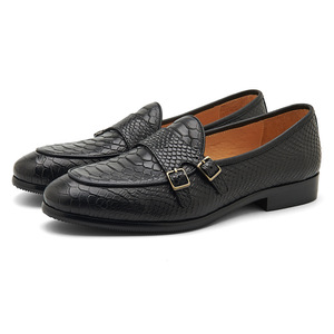 Chaussures Oxford en cuir véritable pour homme, broderie rétro, design formel et luxueux, très vendues, confortables et souples - Product Image 4