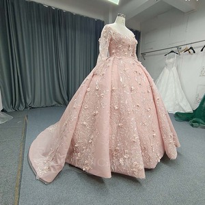 Vestido de Quinceañera Rosa Lsany216, Moderno, Talla Grande, con Lentejuelas, Cintura Natural, Bordado, Servicio OEM, Jancember - Product Image 4