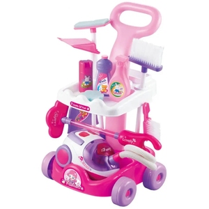 Jouets de nettoyage Jinying, avec aspirateur jouet, kit d'accessoires ménagers interactifs et amusants - Product Image 6