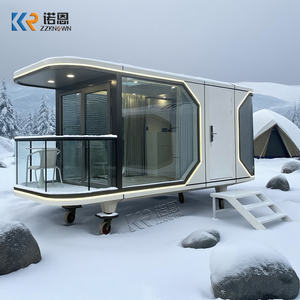 Cabine d'hôtel capsule spatiale de style japonais avec design Tatami pour le tourisme culturel - Product Image 2