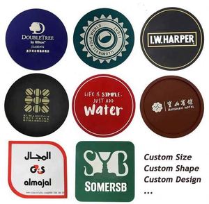 Mềm PVC Silicone Tea Cup Coaster tùy chỉnh đế lót ly số lượng lớn - Product Image 3